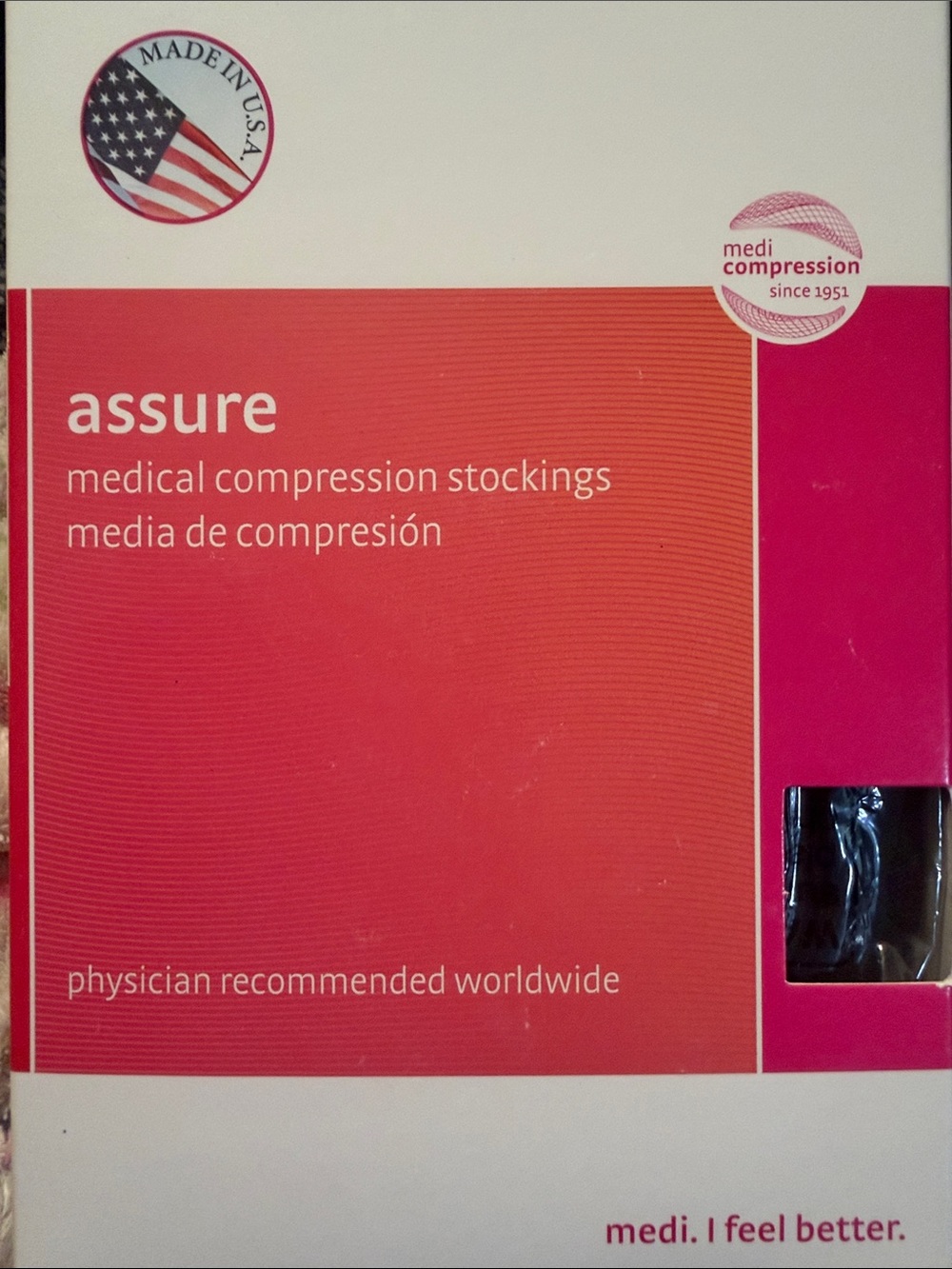 Mediven Assure Pantyhose Size III - NEW